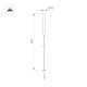 Ландшафтный светильник Arlight KT-CATALI-BOLL-H400-0.5W Warm3000 (BK, 160 deg, 24V) 050681