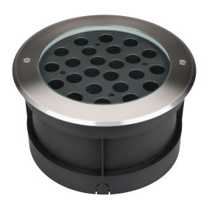 Ландшафтный светильник Arlight LTD-DAFNA-GROUND-R260-48W Warm3000 (SL, 20 deg, 230V) (IP67 Металл) 061286