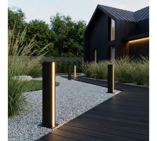 Ландшафтный светильник Elektrostandard Flat 1538 TECHNO LED черный 4690389219221 a072089