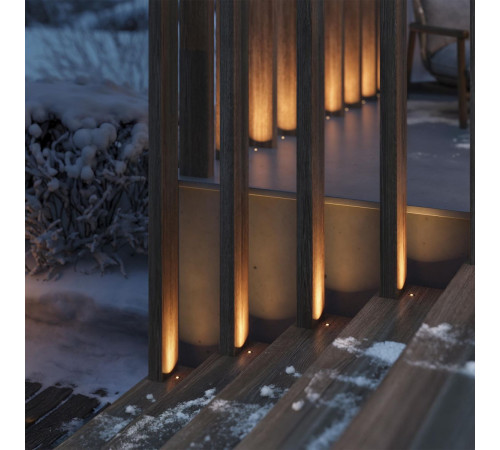 Ландшафтный светильник Arlight ART-PELURU-GROUND-R23-1W Warm2700 (SL, 60 deg, 24V) (IP67 Металл, 3 года) 057842