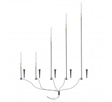 Ландшафтный светильник Arte Lamp Muster A1083PA-5BK