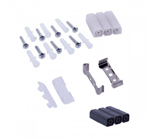 Модульный светильник L-образный Uniel ULO-N11L-8W/6500K/120D IP40 BLACK UL-00013278