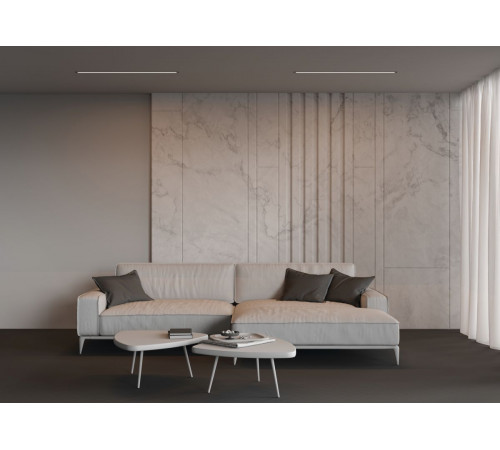 Линейный встраиваемый светильник Maytoni Technical 3000K 50x35 (Черный, 1 м) LL313011