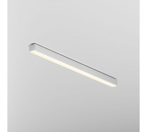 Линейный накладной светильник Maytoni Technical 3000K 50x50 (Серебро, 1 м) LL311019