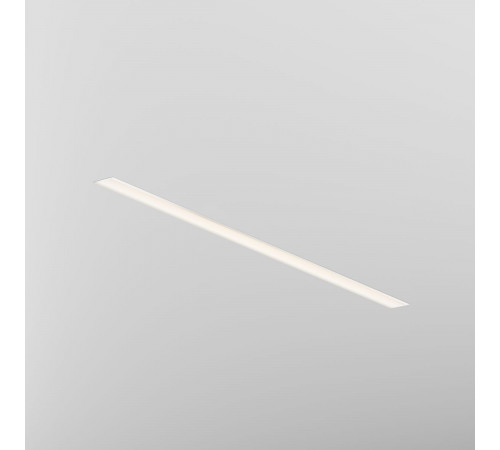 Линейный встраиваемый светильник Maytoni Technical 3000K 50x35 (Серебро, 1 м) LL313003