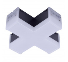 Модульный светильник X-образный Uniel ULO-N11X-12W/4000K IP40 BLACK UL-00013261