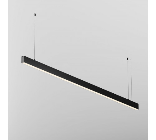 Линейный подвесной светильник Maytoni Technical 3000K 35x67 (Черный, 2 м) LL312047