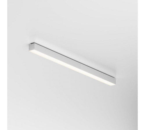 Линейный накладной светильник Maytoni Technical 4000K 50x50 (Серебро, 1 м) LL311020