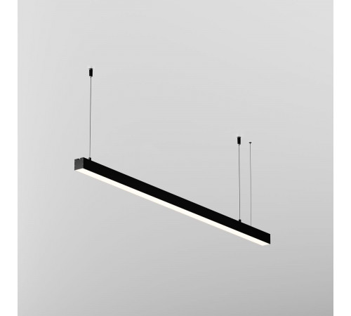 Линейный подвесной светильник Maytoni Technical 4000K 35x35 (Черный, 1 м) LL312012