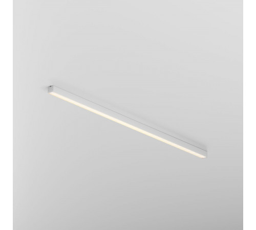 Линейный накладной светильник Maytoni Technical 3000K 50x50 (Серебро, 2 м) LL311023