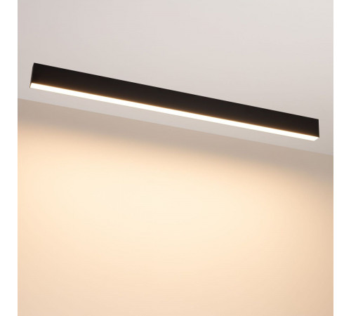 Линейный потолочный светильник Arlight SP-LINE-3567-L960-32W Warm3000 (BK, 120 deg, 230V) 056354