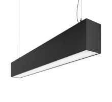 Линейный подвесной светильник Uniel ULO-K10D 52W/5000K/L120/H IP40 BLACK UL-00013175