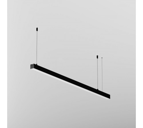 Линейный подвесной светильник Maytoni Technical 3000K 35x35 (Черный, 1 м) LL312011