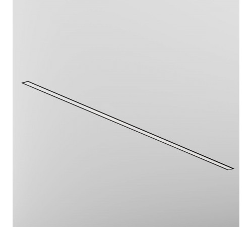 Линейный встраиваемый светильник Maytoni Technical 4000K 50x35 (Черный, 2 м) LL313016