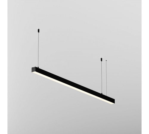 Линейный подвесной светильник Maytoni Technical 3000K 35x35 (Черный, 1 м) LL312011
