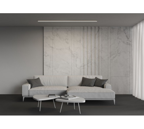 Линейный накладной светильник Maytoni Technical 4000K 35x35 (Серебро, 2 м) LL311008