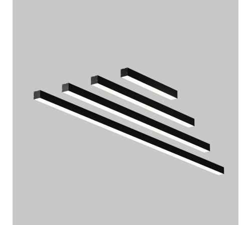 Линейный накладной светильник Maytoni Technical 4000K 50x50 (Черный, 2 м) LL311032