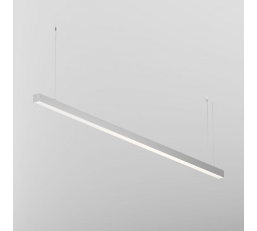 Линейный подвесной светильник Maytoni Technical 3000K 50x50 (Серебро, 2 м) LL312023