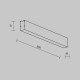 Линейный светильник Maytoni Technical LL311041