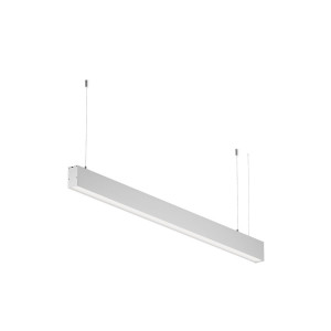 Линейный подвесной светильник Maytoni Technical 3000K 35x67 (Серебро, 1 м) LL312035