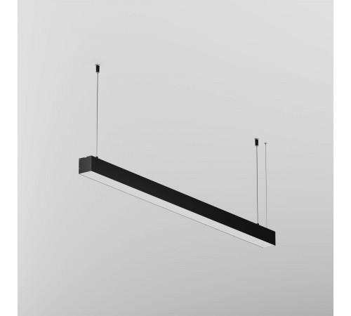 Линейный подвесной светильник Maytoni Technical 3000K 50x50 (Черный, 1 м) LL312027