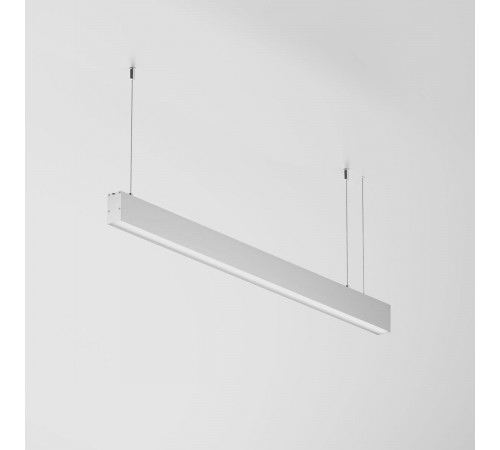 Линейный подвесной светильник Maytoni Technical 4000K 35x67 (Серебро, 1 м) LL312036