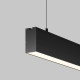 Линейный подвесной светильник Maytoni Technical 3000K 35x67 (Черный, 1 м) LL312043