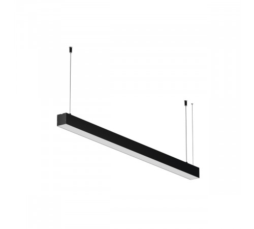 Линейный подвесной светильник Maytoni Technical 3000K 50x50 (Черный, 1 м) LL312027