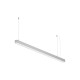 Линейный подвесной светильник Maytoni Technical 4000K 35x35 (Серебро, 1 м) LL312004