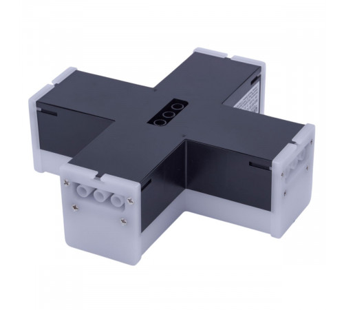 Модульный светильник X-образный Uniel ULO-N11X-12W/6500K IP40 BLACK UL-00013262