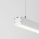 Линейный подвесной светильник Maytoni Technical 3000K 35x35 (Серебро, 2 м) LL312007