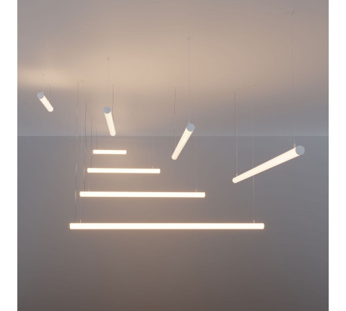 Линейный подвесной светильник Arlight SP-LINE-HANG-D60-L1485-32W Warm3000 (SL, 230V) IP33 (Алюминий) 063651(1)