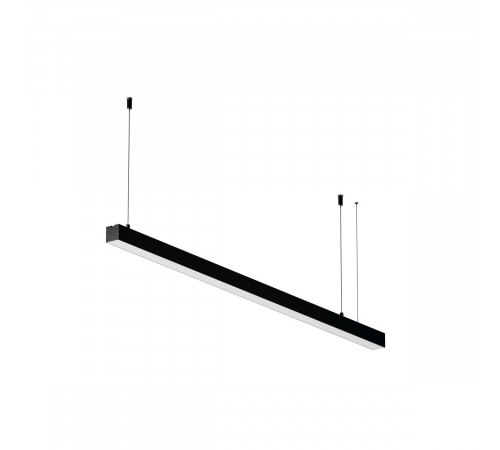 Линейный подвесной светильник Maytoni Technical 3000K 35x35 (Черный, 1 м) LL312011
