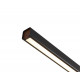 Линейный подвесной светильник Italline IT013-6021 black 3000K