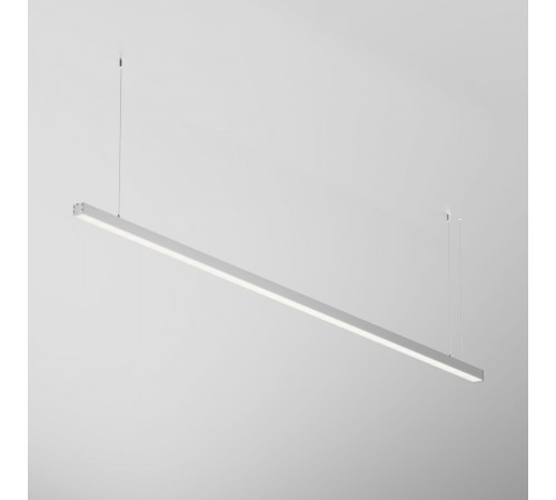 Линейный подвесной светильник Maytoni Technical 4000K 35x35 (Серебро, 2 м) LL312008