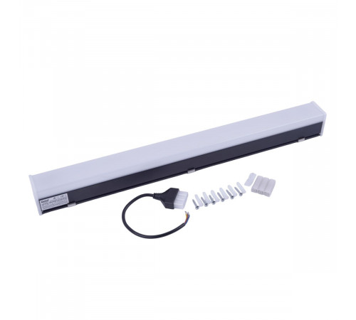 Линейный подвесной светильник Uniel ULO-N10A-20W/4000K/L60 IP40 BLACK UL-00013253