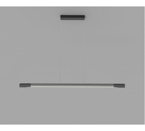 Линейный подвесной светильник Italline IT013-6020 black/silver 3000K