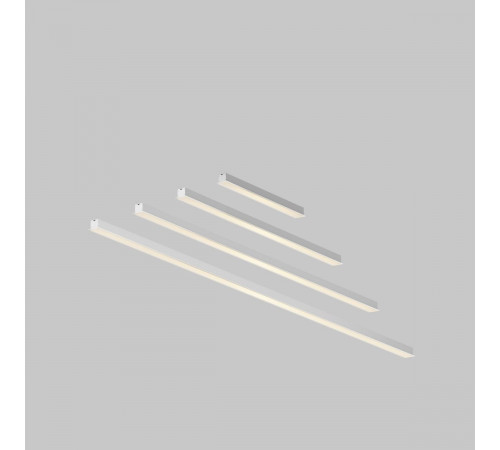 Линейный встраиваемый светильник Maytoni Technical 3000K 50x35 (Серебро, 2 м) LL313007