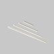 Линейный встраиваемый светильник Maytoni Technical 3000K 50x35 (Серебро, 2 м) LL313007
