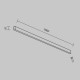 Линейный светильник Maytoni Technical LL311039