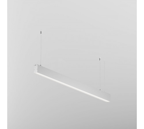 Линейный подвесной светильник Maytoni Technical 3000K 35x67 (Серебро, 1 м) LL312035