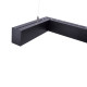 Линейный подвесной светильник Uniel UL-00013519 ULO-K19A 28W/4000K/Z30-120 IP40 BLACK