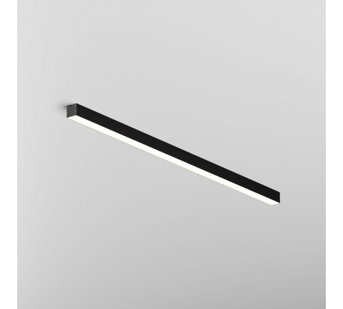 Линейный накладной светильник Maytoni Technical 4000K 35x35 (Черный, 1 м) LL311012