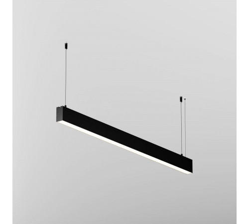 Линейный подвесной светильник Maytoni Technical 4000K 35x67 (Черный, 1 м) LL312044