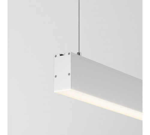 Линейный подвесной светильник Maytoni Technical 3000K 35x67 (Серебро, 2 м) LL312039