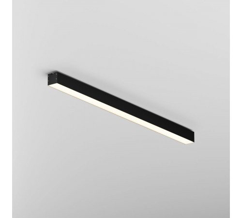 Линейный накладной светильник Maytoni Technical 3000K 50x50 (Черный, 1 м) LL311027