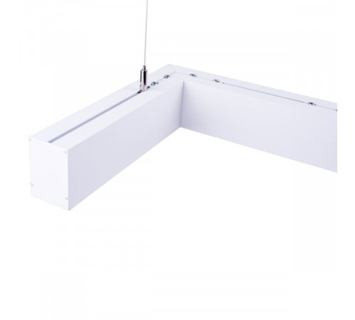 Линейный подвесной светильник Uniel UL-00013518 ULO-K19A 30W/4000K/Z30-120 IP40 WHITE