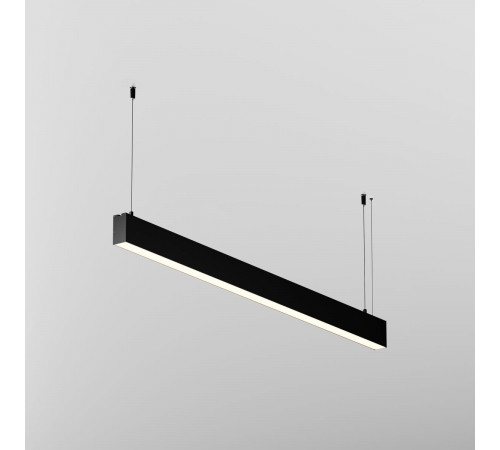 Линейный подвесной светильник Maytoni Technical 3000K 35x67 (Черный, 1 м) LL312043