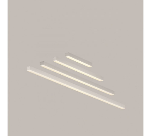 Линейный накладной светильник Maytoni Technical 3000K 50x50 (Серебро, 2 м) LL311023