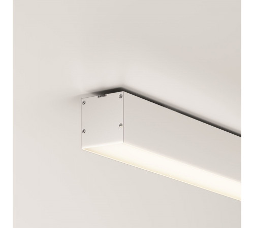 Линейный накладной светильник Maytoni Technical 4000K 50x50 (Серебро, 2 м) LL311024